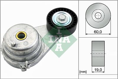 Belt Tensioner, V-ribbed belt Schaeffler INA 534 0541 10
