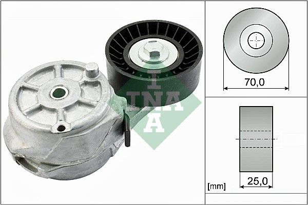 Schaeffler INA 534 0547 10 Belt Tensioner, V-ribbed belt