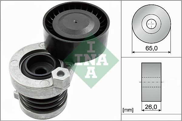 Schaeffler INA 534 0551 10 Belt Tensioner, V-ribbed belt