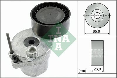 Belt Tensioner, V-ribbed belt Schaeffler INA 534 0570 10