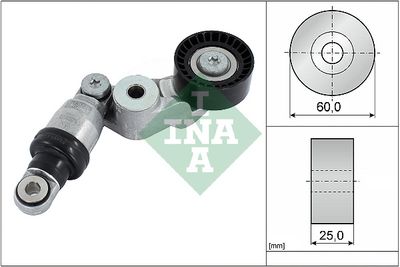 Belt Tensioner, V-ribbed belt Schaeffler INA 534 0585 10