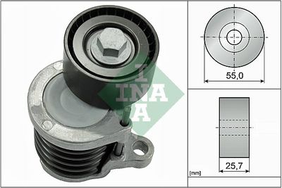 Belt Tensioner, V-ribbed belt Schaeffler INA 534 0591 10