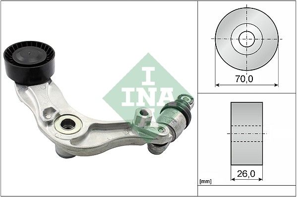 Schaeffler INA 534 0596 10 Belt Tensioner, V-ribbed belt