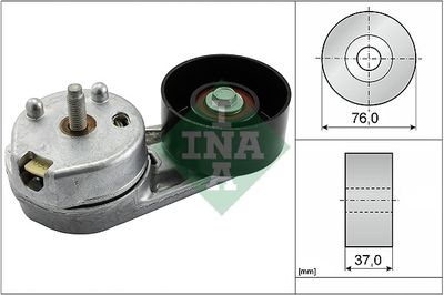 Belt Tensioner, V-ribbed belt Schaeffler INA 534 0597 10