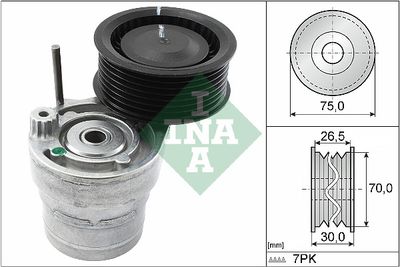 Belt Tensioner, V-ribbed belt Schaeffler INA 534 0603 10