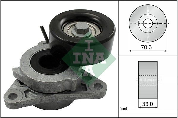 Schaeffler INA 534 0606 10 Belt Tensioner, V-ribbed belt