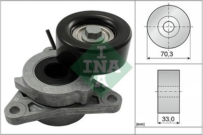 Belt Tensioner, V-ribbed belt Schaeffler INA 534 0606 10