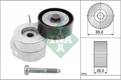 Belt Tensioner, V-ribbed belt Schaeffler INA 534 0607 10
