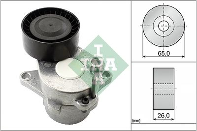 Belt Tensioner, V-ribbed belt Schaeffler INA 534 0611 10