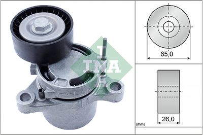 Belt Tensioner, V-ribbed belt Schaeffler INA 534 0627 10