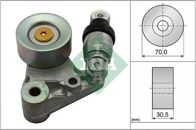 Belt Tensioner, V-ribbed belt Schaeffler INA 534 0629 10