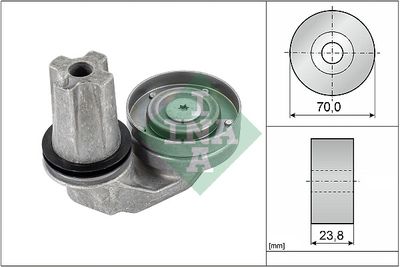 Belt Tensioner, V-ribbed belt Schaeffler INA 534 0635 10