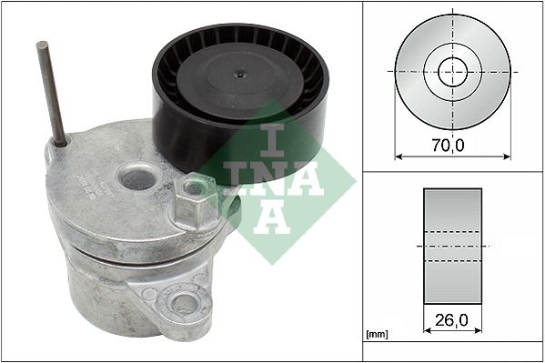 Schaeffler INA 534 0649 10 Belt Tensioner, V-ribbed belt