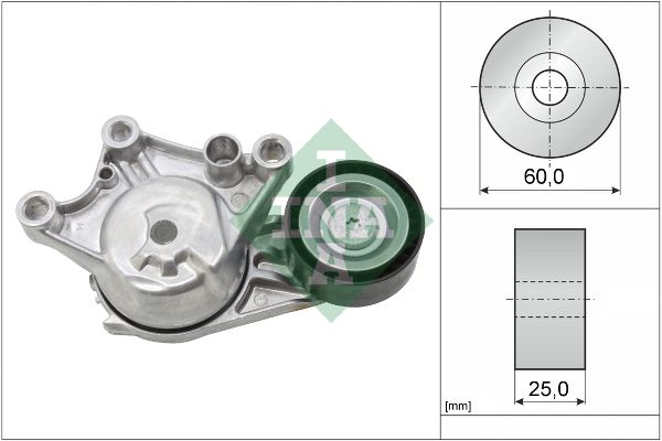 Schaeffler INA 534 0654 10 Belt Tensioner, V-ribbed belt