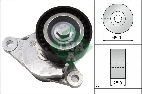 Schaeffler INA 534 0655 10 Belt Tensioner, V-ribbed belt