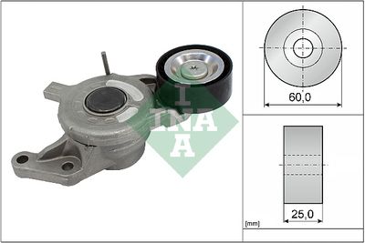Belt Tensioner, V-ribbed belt Schaeffler INA 534 0657 10