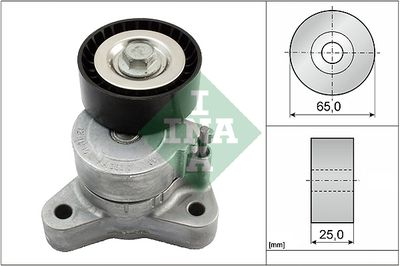 Belt Tensioner, V-ribbed belt Schaeffler INA 534 0663 10