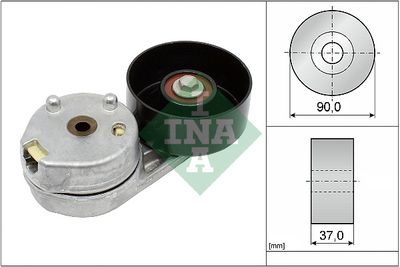 Belt Tensioner, V-ribbed belt Schaeffler INA 534 0681 10
