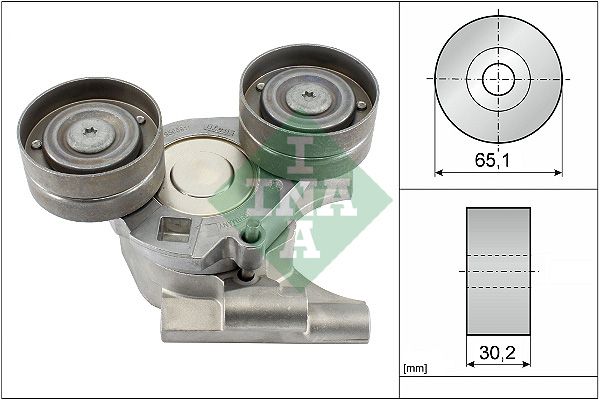 Schaeffler INA 534 0682 10 Belt Tensioner, V-ribbed belt