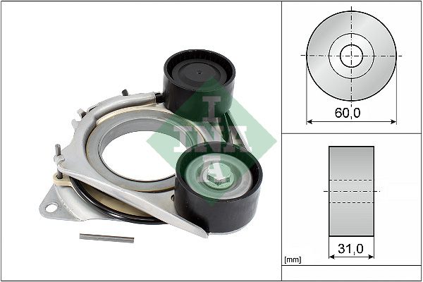Schaeffler INA 534 0683 10 Belt Tensioner, V-ribbed belt