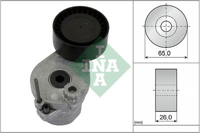 Belt Tensioner, V-ribbed belt Schaeffler INA 534 0693 10