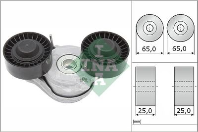 Belt Tensioner, V-ribbed belt Schaeffler INA 534 0696 10