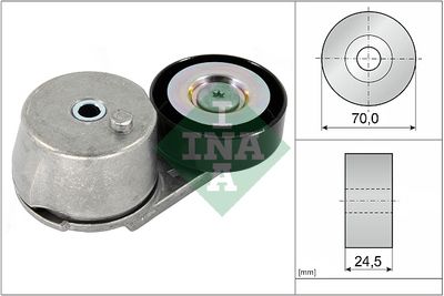 Belt Tensioner, V-ribbed belt Schaeffler INA 534 0704 10