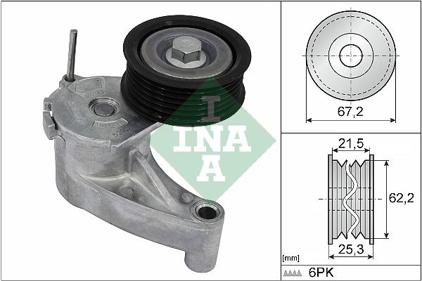 Schaeffler INA 534 0710 10 Belt Tensioner, V-ribbed belt