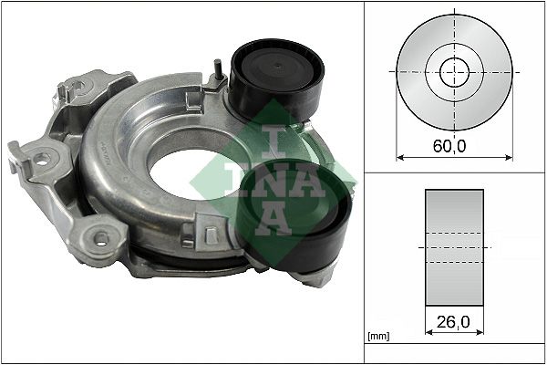 Schaeffler INA 534 0712 10 Belt Tensioner, V-ribbed belt