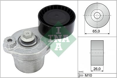 Belt Tensioner, V-ribbed belt Schaeffler INA 534 0714 10