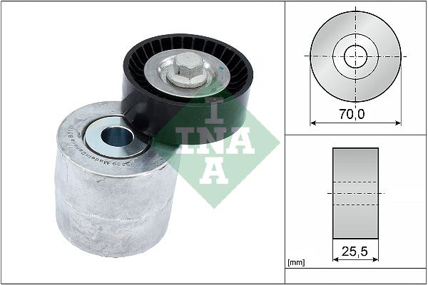 Schaeffler INA 534 0715 10 Belt Tensioner, V-ribbed belt
