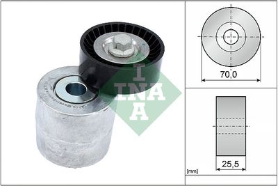 Belt Tensioner, V-ribbed belt Schaeffler INA 534 0715 10