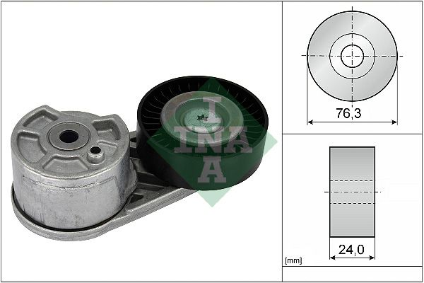 Schaeffler INA 534 0725 10 Belt Tensioner, V-ribbed belt