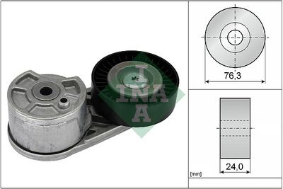 Belt Tensioner, V-ribbed belt Schaeffler INA 534 0725 10