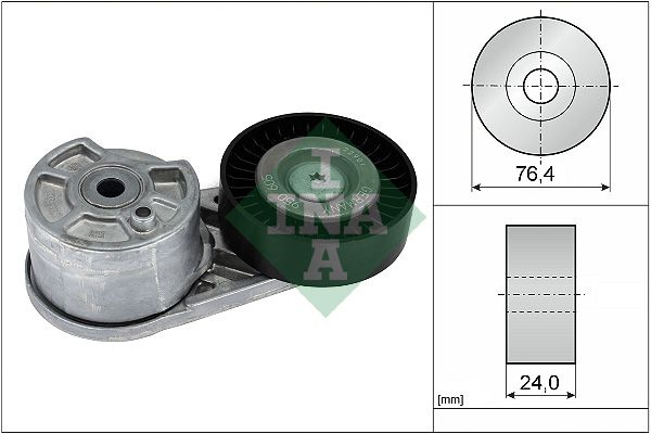 Schaeffler INA 534 0727 10 Belt Tensioner, V-ribbed belt