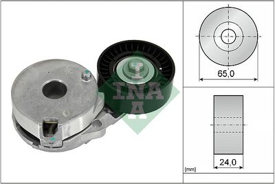 Belt Tensioner, V-ribbed belt Schaeffler INA 534 0733 10