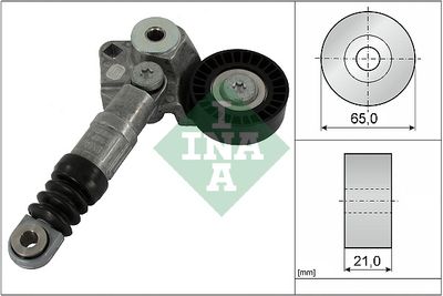Belt Tensioner, V-ribbed belt Schaeffler INA 534 0735 10