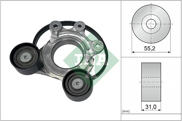 Schaeffler INA 534 0774 10 Belt Tensioner, V-ribbed belt