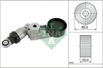 Belt Tensioner, V-ribbed belt Schaeffler INA 534 0792 10