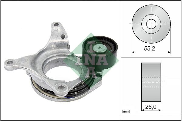 Schaeffler INA 534 0794 10 Belt Tensioner, V-ribbed belt