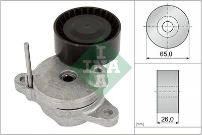 Belt Tensioner, V-ribbed belt Schaeffler INA 534 0795 10