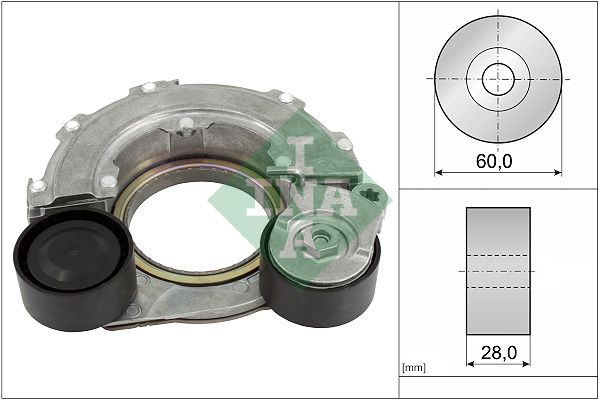 Schaeffler INA 534 0796 10 Belt Tensioner, V-ribbed belt