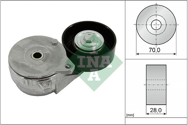 Schaeffler INA 534 0813 10 Belt Tensioner, V-ribbed belt