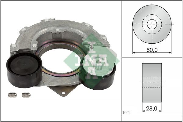 Schaeffler INA 534 0882 10 Belt Tensioner, V-ribbed belt