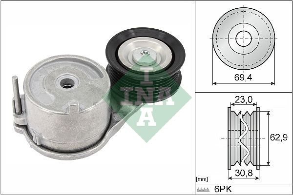 Schaeffler INA 534 0915 10 Belt Tensioner, V-ribbed belt