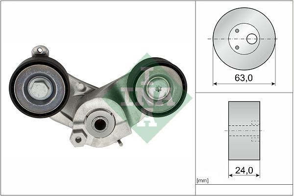 Schaeffler INA 534 0933 10 Belt Tensioner, V-ribbed belt