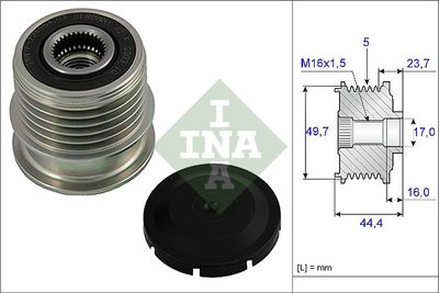 Alternator Freewheel Clutch Schaeffler INA 535 0011 10