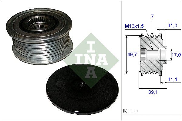 Schaeffler INA 535 0084 10 Alternator Freewheel Clutch