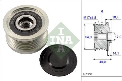 Alternator Freewheel Clutch Schaeffler INA 535 0112 10