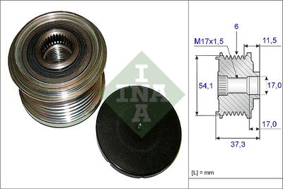 Alternator Freewheel Clutch Schaeffler INA 535 0149 10